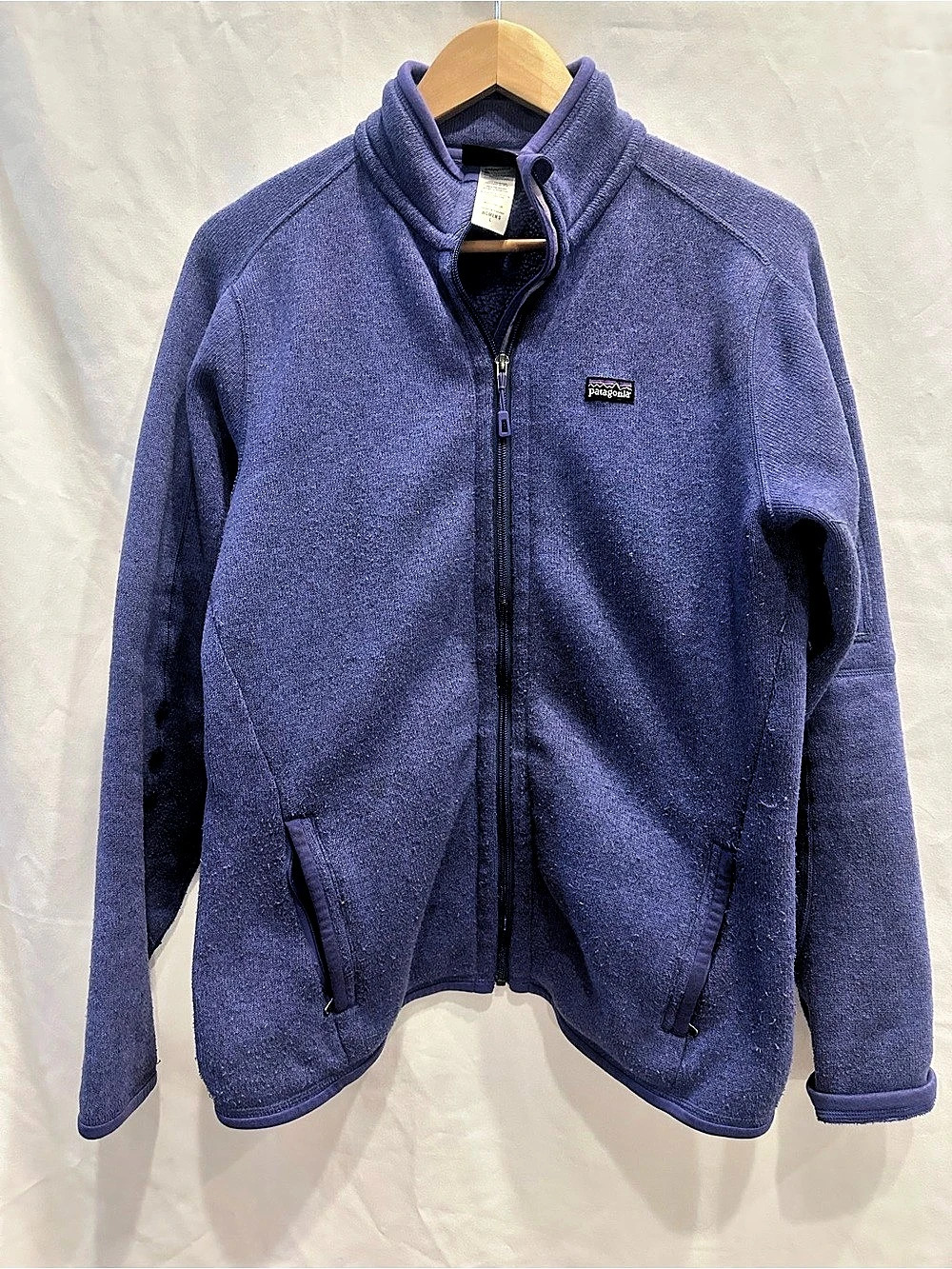 Patagonia Better Sweater Fleece Jacket in Purple Size Large